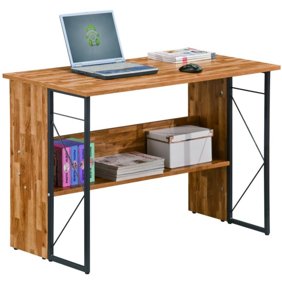 Rhodes Walnut Home Office Desk